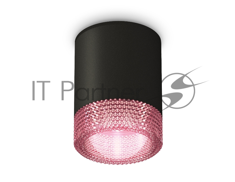Светильник Ambrella Light XS6302042 SBK/PI черный песок/розовый MR16 GU5.3 (C6302, N6152)
