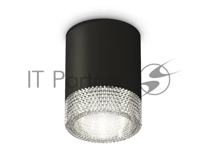 Светильник Ambrella Light XS6302040 SBK/CL черный песок/прозрачный MR16 GU5.3 (C6302, N6150)
