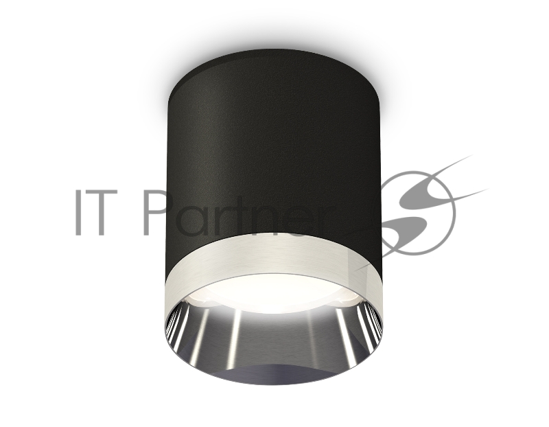 Светильник Ambrella Light XS6302022 SBK/PSL черный песок/серебро полированное MR16 GU5.3 (C6302, N6132)