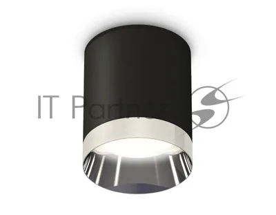 Светильник Ambrella Light XS6302022 SBK/PSL черный песок/серебро полированное MR16 GU5.3 (C6302, N6132)