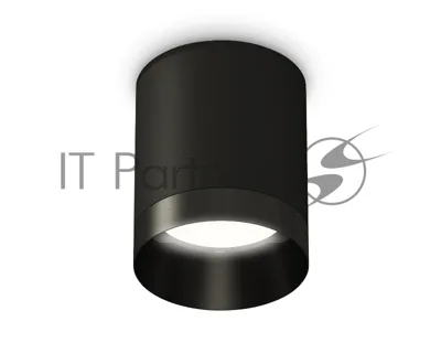Светильник Ambrella Light XS6302021 SBK/PBK черный песок/черный полированный MR16 GU5.3 (C6302, N6131)