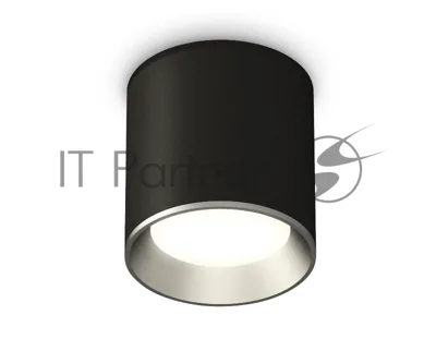 Светильник Ambrella Light XS6302003 SBK/PSL черный песок/серебро полированное MR16 GU5.3 (C6302, N6104)
