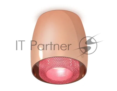 Светильник Ambrella Light XS1144011 PPG/PI золото розовое полированное/розовый MR16 GU5.3 (C1144, N7193)