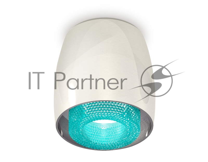 Светильник Ambrella Light XS1143011 PSL/BL серебро полированное/голубой MR16 GU5.3 (C1143, N7194)