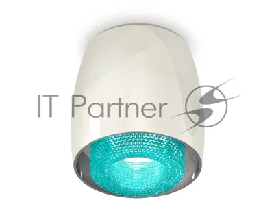 Светильник Ambrella Light XS1143011 PSL/BL серебро полированное/голубой MR16 GU5.3 (C1143, N7194)