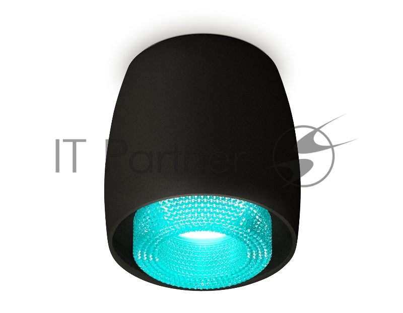 Светильник Ambrella Light XS1142023 SBK/BL черный песок/голубой MR16 GU5.3 (C1142, N7194)