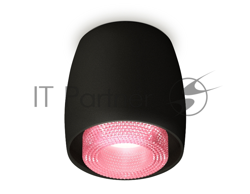 Светильник Ambrella Light XS1142022 SBK/PI черный песок/розовый MR16 GU5.3 (C1142, N7193)
