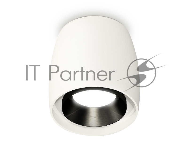 Светильник Ambrella Light XS1141002 SWH/PBK белый песок/черный полированный MR16 GU5.3 (C1141, N7031)