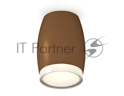 Светильник Ambrella Light XS1124021 SCF/FR/CL кофе песок/белый матовый/прозрачный MR16 GU5.3 (C1124, N7160)
