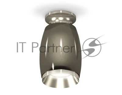 Светильник Ambrella Light XS1123040 DCH/PSL черный хром/серебро полированное MR16 GU5.3 (N6903, C1123, N7032)