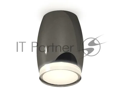 Светильник Ambrella Light XS1123022 DCH/FR/CL черный хром/белый матовый/прозрачный MR16 GU5.3 (C1123, N7160)