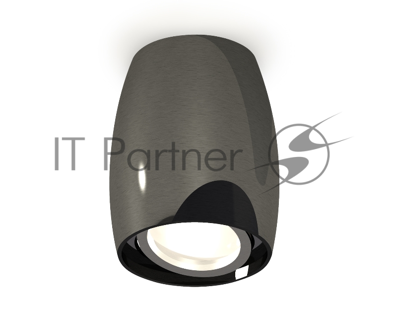 Светильник Ambrella Light XS1123001 DCH/PSL черный хром/серебро полированное MR16 GU5.3 (C1123, N7003)