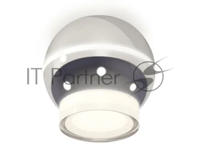 Светильник Ambrella Light XS1104031 PSL/FR серебро полированное/белый матовый MR16 GU5.3 LED 3W 4200K (C1104, N7160)