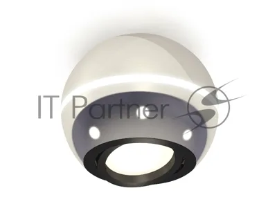 Светильник Ambrella Light XS1104010 PSL/PBK серебро полированное/черный полированный MR16 GU5.3 LED 3W 4200K (C1104, N7002)