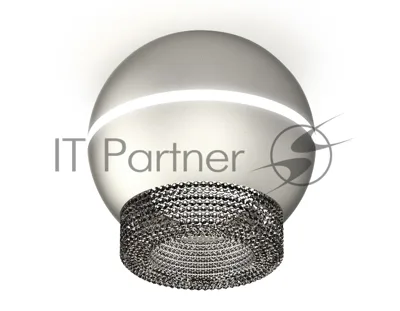 Светильник Ambrella Light XS1103020 SSL/BK серебро песок/тонированный MR16 GU5.3 LED 3W 4200K (C1103, N7192)