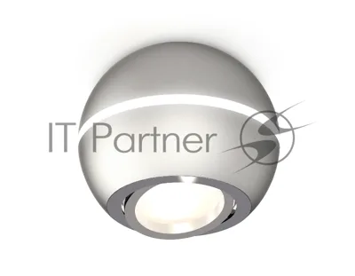 Светильник Ambrella Light XS1103011 SSL/PSL серебро песок/серебро полированное MR16 GU5.3 LED 3W 4200K (C1103, N7003)