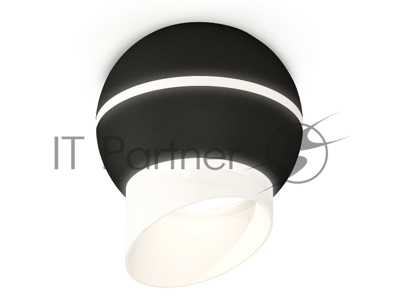 Светильник Ambrella Light XS1102043 SBK/FR черный песок/белый матовый MR16 GU5.3 LED 3W 4200K (C1102, N7175)