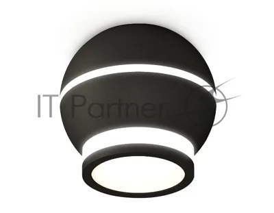 Светильник Ambrella Light XS1102040 SBK/FR черный песок/белый матовый MR16 GU5.3 LED 3W 4200K (C1102, N7121)
