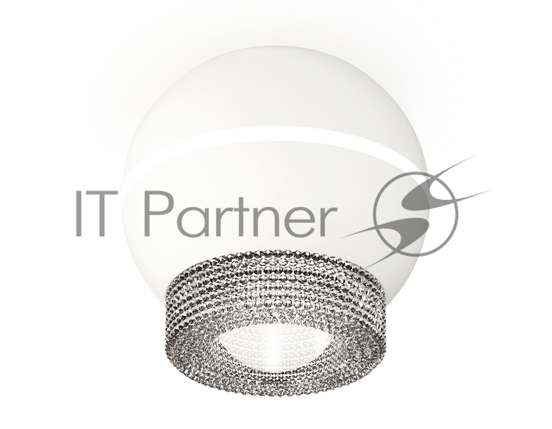 Светильник Ambrella Light XS1101030 SWH/CL белый песок/прозрачный MR16 GU5.3 LED 3W 4200K (C1101, N7191)
