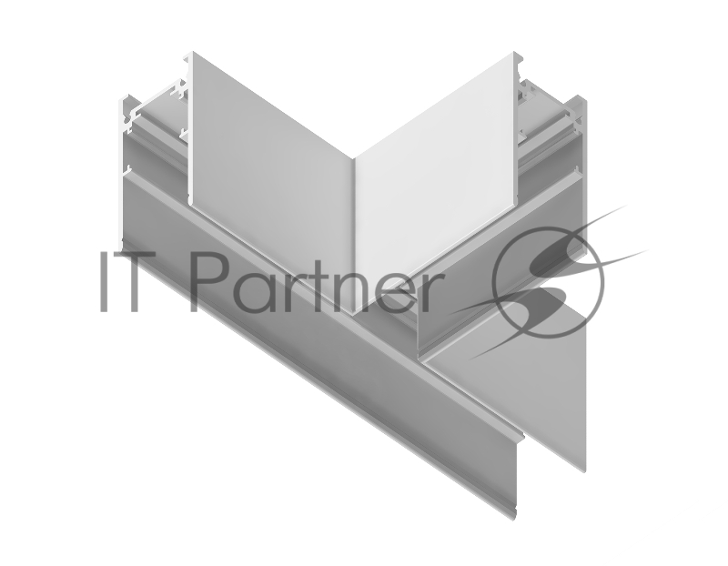 GL3373 WH белый коннектор T-образный для накладного шинопровода L170*85*53.7