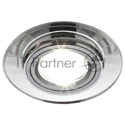 Встраиваемый точечный светильник Ambrella Light 8160 CL хром MR16 D95 mm