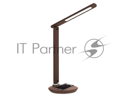 Светодиодная настольная лампа с беспроводной зарядкой Ambrella light DE522 BR коричневый LED 3000-6400K 8W