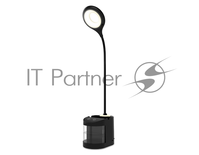 Настольная светодиодная лампа Ambrella light DE562 BK черный LED 4200K 4W