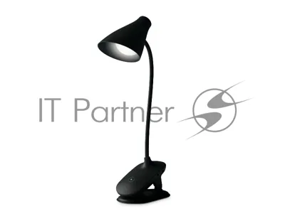 Светодиодная настольная лампа Ambrella light DE707 BK черный LED 3000-6000K 4W
