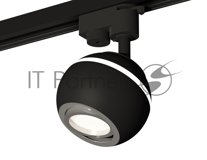 Светильник Ambrella light XT1102022 SBK/PSL черный песок/серебро полированное MR16 GU5.3 LED 3W 4200K (A2521, C1102, N7003)