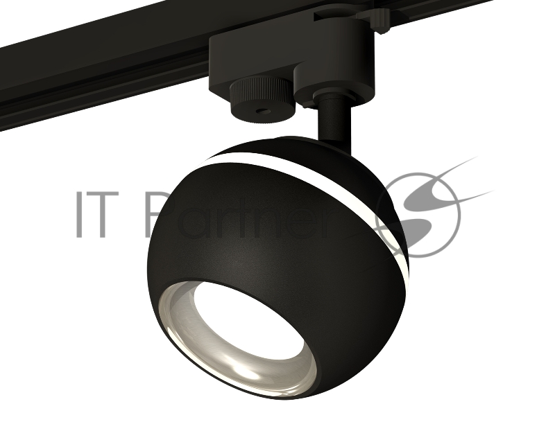 Светильник Ambrella light XT1102042 SBK/PSL черный песок/серебро полированное MR16 GU5.3 LED 3W 4200K (A2521, C1102, N7023)