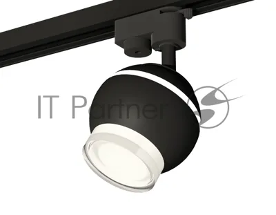Светильник Ambrella light XT1102070 SBK/FR/CL черный песок/белый матовый/прозрачный GU5.3 LED 3W 4200K (A2521, C1102, N7160)