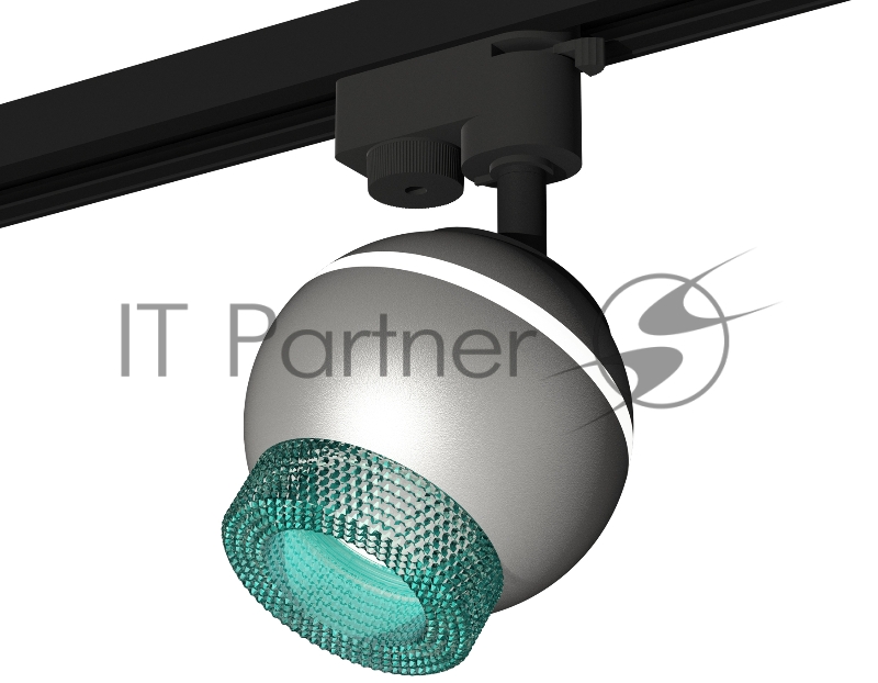 Светильник Ambrella light XT1103041 SSL/BL серебро песок/голубой MR16 GU5.3 LED 3W 4200K (A2521, C1103, N7194)