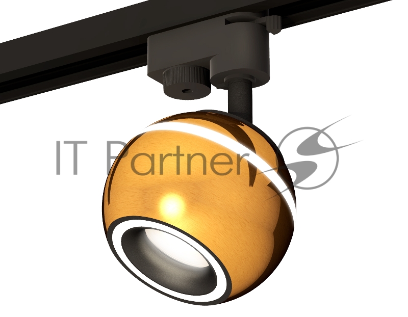 Светильник Ambrella light XT1105005 PYG/SBK/FR золото желтое полированное/черный песок/белый матовый MR16 GU5.3 LED 3W 4200K