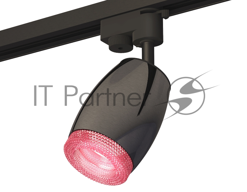 Светильник Ambrella light XT1123006 DCH/SBK/PI черный хром/черный песок/розовый MR16 GU5.3 (A2521, C1123, N7193)