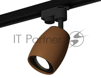 Светильник Ambrella light XT1124002 SCF/PBK кофе песок/черный полированный MR16 GU5.3 (A2521, C1124, N7002)