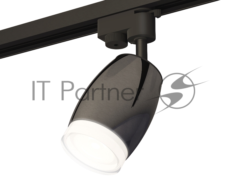Светильник Ambrella light XT1123012 DCH/SBK/FR черный хром/черный песок/белый матовый MR16 GU5.3 (A2521, C1123, N7160)
