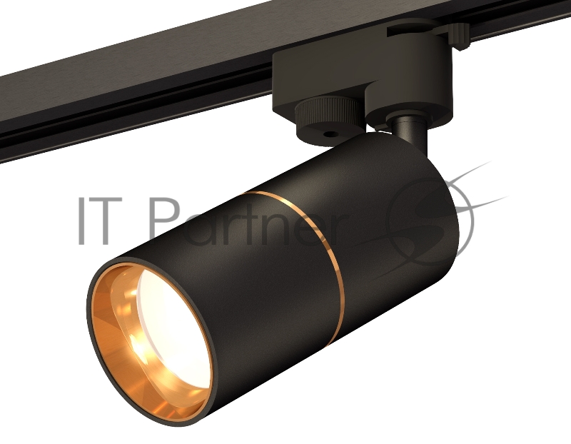 Светильник Ambrella light XT6302020 SBK/PYG черный песок/золото желтое полированное MR16 GU5.3