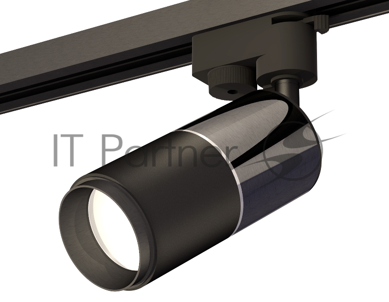 Светильник Ambrella light XT6302040 SBK/DCH/PBK черный песок/черный хром/черный полированный MR16 GU5.3