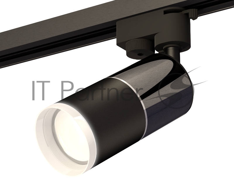 Светильник Ambrella light XT6302041 SBK/DCH/FR черный песок/черный хром/белый матовый MR16 GU5.3