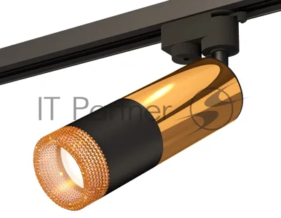 Светильник Ambrella light XT6302071 SBK/PYG/CF черный песок/золото желтое полированное/кофе MR16 GU5.3