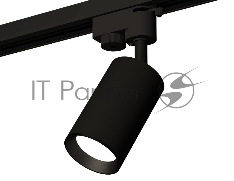 Светильник Ambrella light XT6323003 SBK/PBK черный песок/черный полированный MR16 GU5.3 (A2521, C6323, N6103)