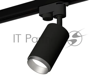 Светильник Ambrella light XT6323043 SBK/MCH черный песок/хром матовый MR16 GU5.3 (A2521, C6323, N6123)