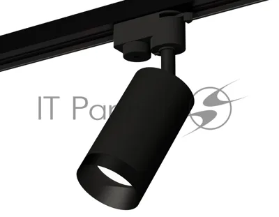 Светильник Ambrella light XT6323061 SBK/PBK черный песок/черный полированный MR16 GU5.3 (A2521, C6323, N6131)