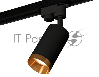 Светильник Ambrella light XT6323064 SBK/PYG черный песок/золото желтое полированное MR16 GU5.3 (A2521, C6323, N6134)