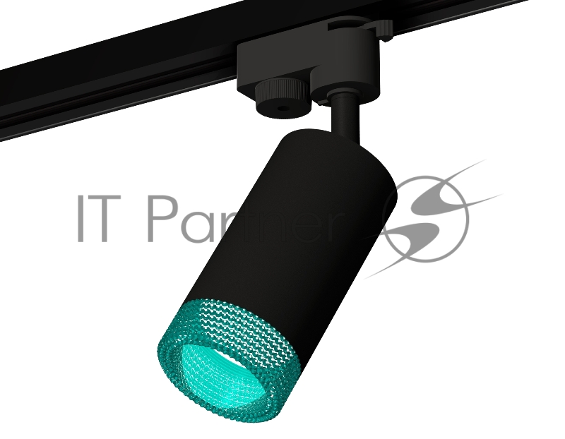 Светильник Ambrella light XT6323083 SBK/BL черный песок/голубой MR16 GU5.3 (A2521, C6323, N6153)