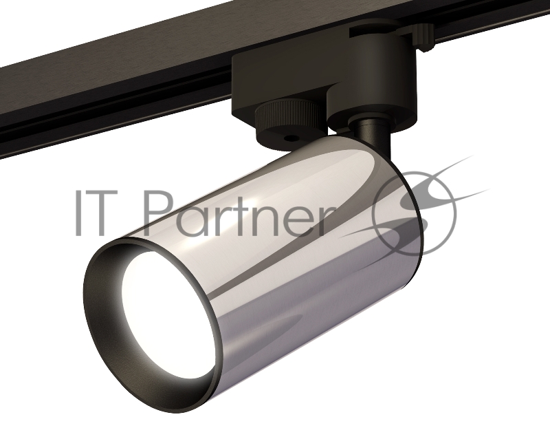 Светильник Ambrella light XT6325001 PSL/SBK серебро полированное/черный песок MR16 GU5.3 (A2521, C6325, N6102)