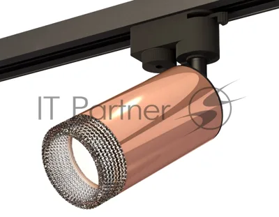 Светильник Ambrella light XT6326011 PPG/SBK/BK золото розовое полированное/черный песок/тонированный MR16 GU5.3