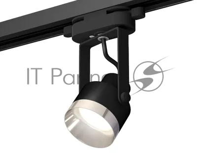 Светильник Ambrella light XT6602042 PBK/PSL черный полированный/серебро полированное MR16 GU10 (C6602, N6132)