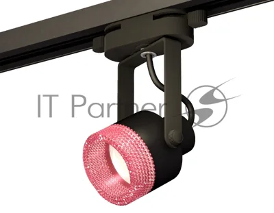 Светильник Ambrella light XT6602062 PBK/PI черный полированный/розовый MR16 GU10 (C6602, N6152)