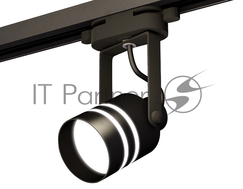 Светильник Ambrella light XT6602082 PBK/SBK/FR черный полированный/черный песок/белый матовый MR16 GU10 (C6602, N6236)